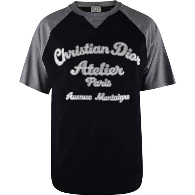 Dior CD Atelier T-shirt Zwart