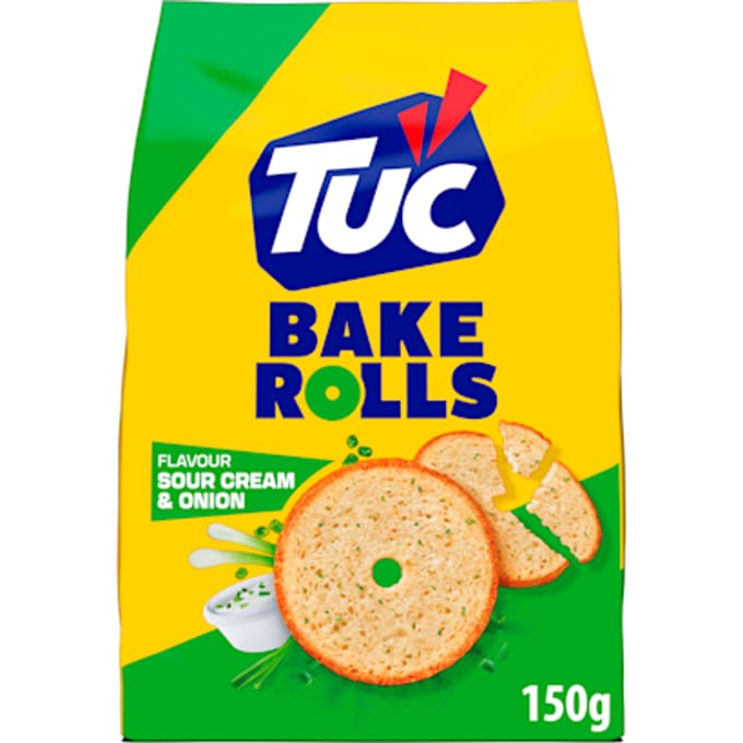 TUC Bake Rolls Sour Cream & Onion