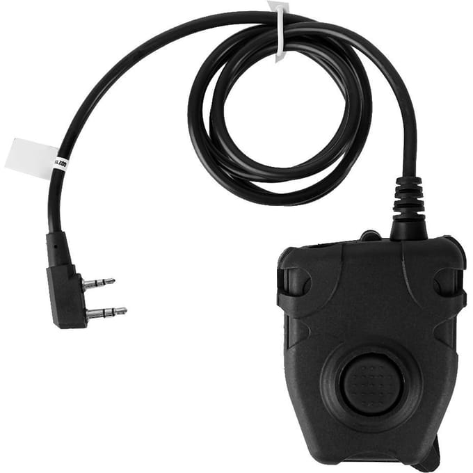 K Head militaire waterdichte PTT-adapter walkie-talkie microfoon headset koptelefoon
