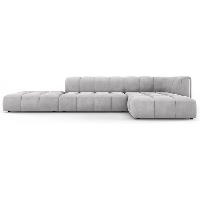 Hoekbank Francesca chenille rechts 5-zits | Milo Casa
