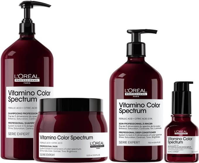 L'Oreal SE Vitamino Color Spectrum Deluxe XL Set - 1500+750+500+50ml (Inclusief Pomp)