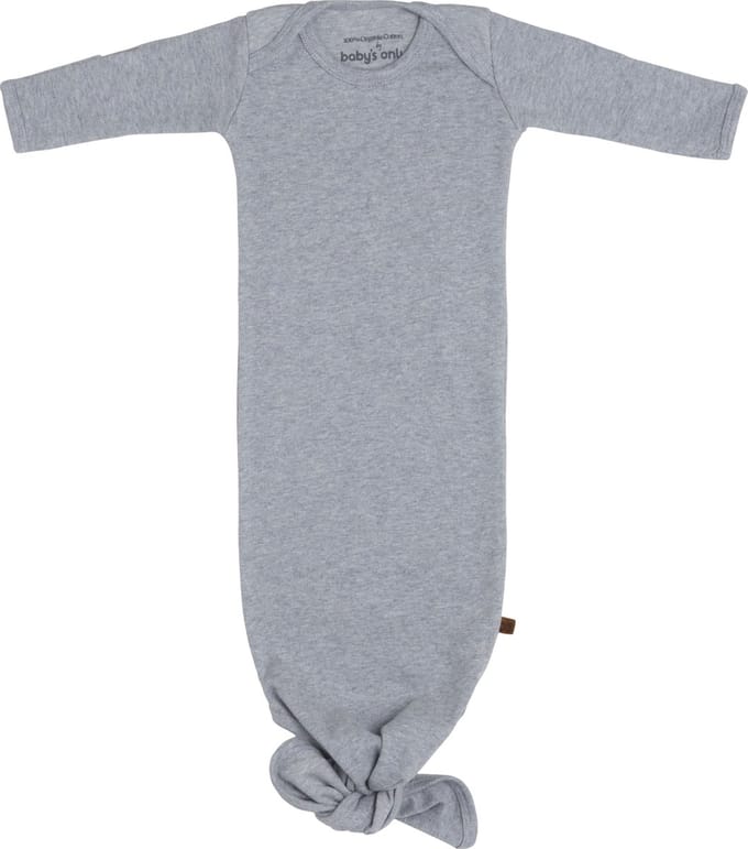 Baby's Only Knooppakje Melange - Grijs - 50/56 - 100% ecologisch katoen - GOTS