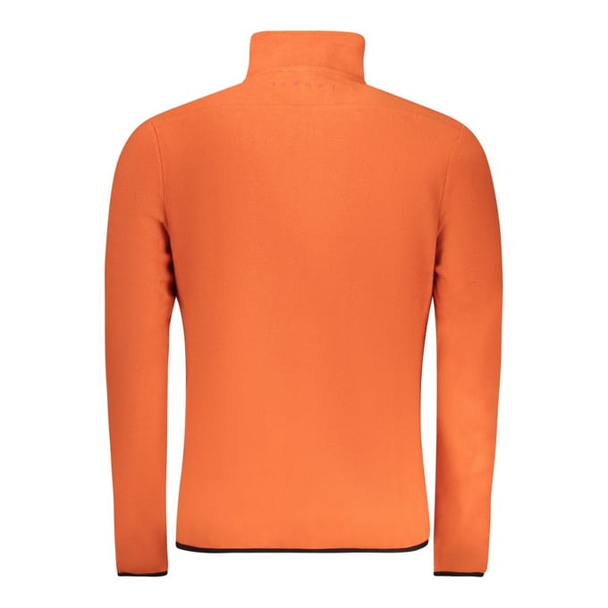 Noorwegen 1963 Oranje Polyester Heren Sweater