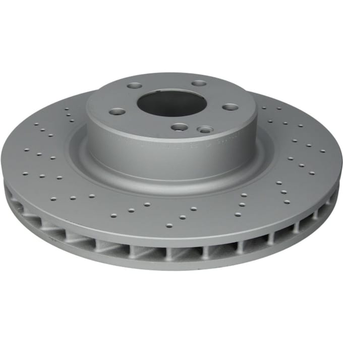 Remschijf ATE 24.0132-0115.1 voorkant, geventileerd, sterk gecarboniseerd, 1 Stuk