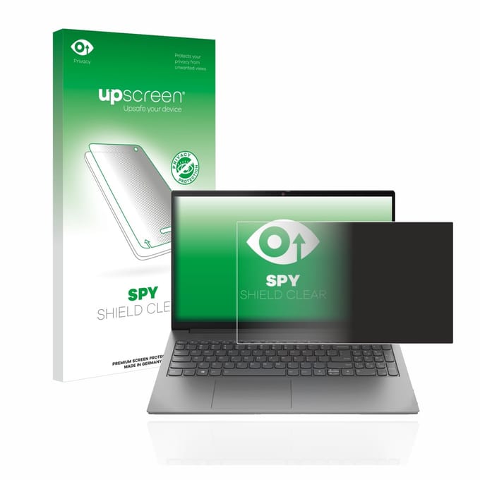 upscreen - privacy screenprotector voor Lenovo ThinkBook 15 Gen 2 ITL - Folie Beschermfolie Blauwlichtfilter