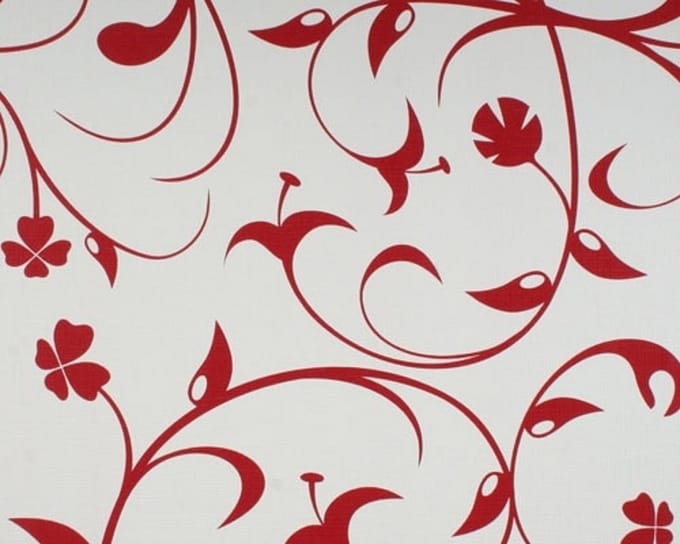 Rood wit modern behang 6236-21