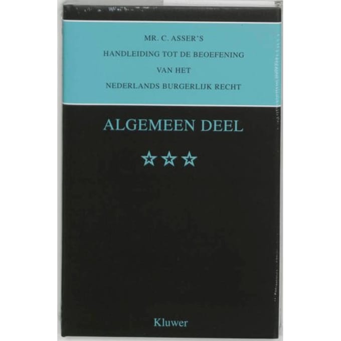 Algemeen Deel - Asser-Serie - C. Asser
