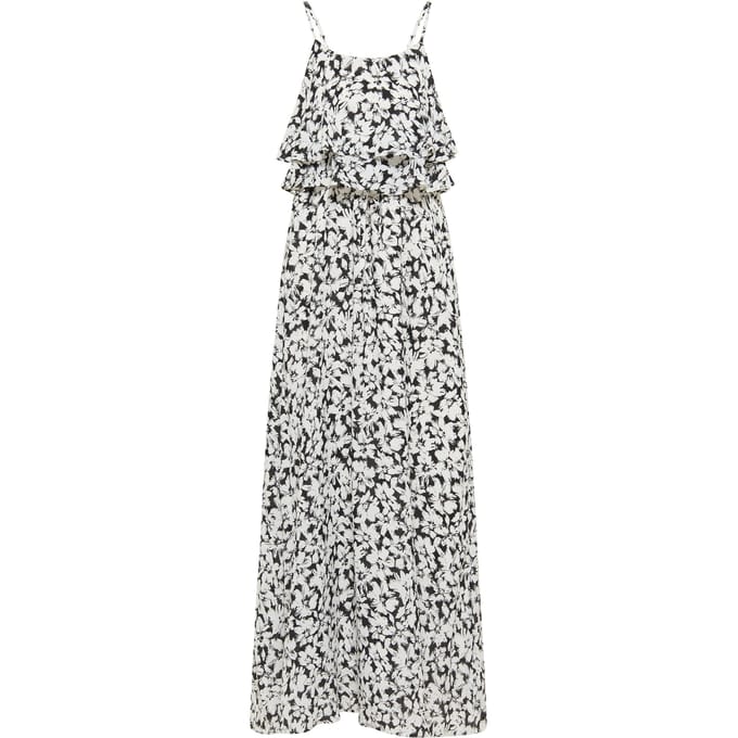 faina bloemenprint maxi jurk tylin