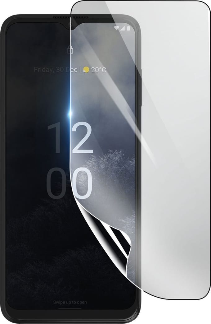 3mk, Geschikt voor Nokia G60 5G, Schokbestendige Hydrogel Screenprotector, Transparant
