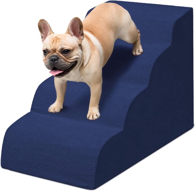 Honden Opstapje - Hondentrapje voor Honden - Hondenloopplank - Hondentrap - Kattentrap - Woonaccessoire