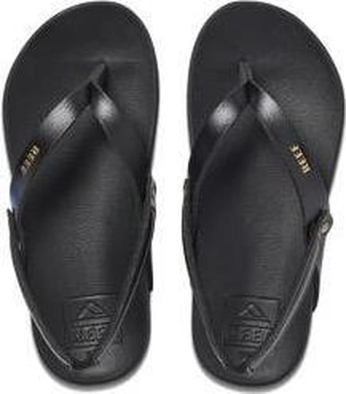 Reef Little Cushion Court Meisjes Slippers - Black - Maat 28.29