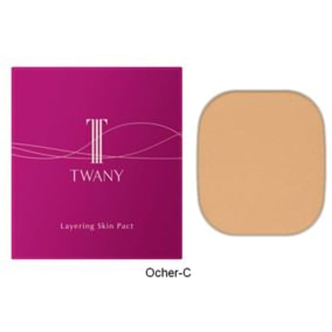 Kanebo - Twany Layering Skin Pact Ocher-C - 8.5g Refill