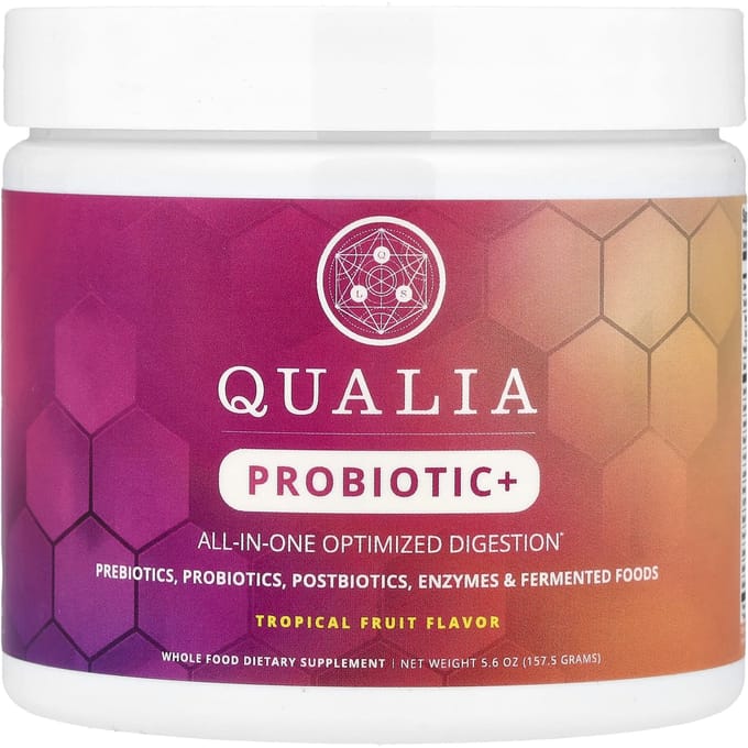 Qualia, Synbiotic™, Fruits Tropicaux, 5,6 oz (157.5 g)