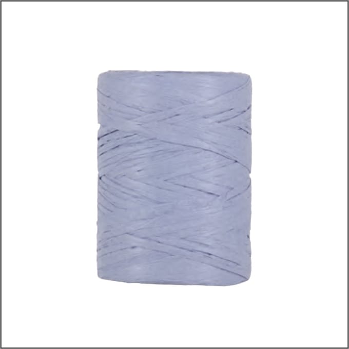 Luxe Cadeaulint - Raffia Lint - Paper Lint - Iris - 100 meter - 5mm - Hobbylint - Versierlint - Papier