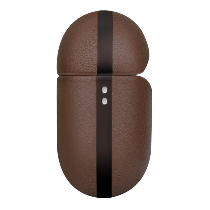 Uniq Terra Echt Lederen Case voor de Apple AirPods 3 (2021) - Toffee Brown
