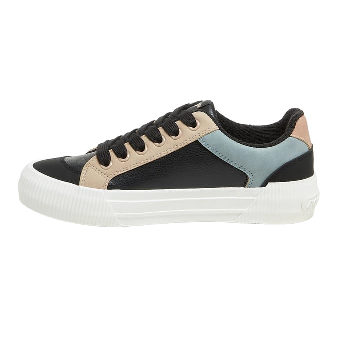 Rocket Dog Dames/Dames Cheery Sporty Colour Block Trainers (Zwart)