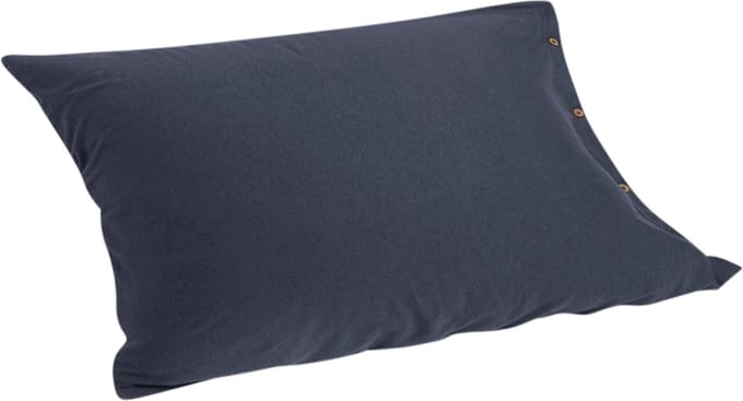 Yumeko kussensloop jersey indigo blauw 60x70 - Bio, eco & fairtrade - 1 stuk