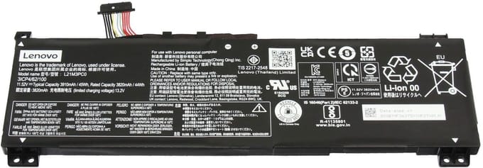 Lenovo L21C3PC0 Batterij - 45Wh