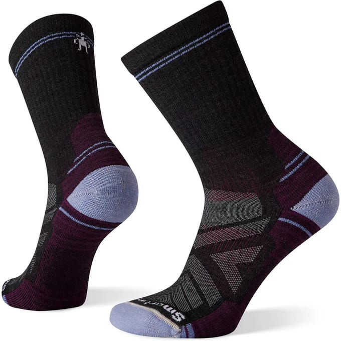 Smartwool Hike - Wandelsokken - Grijs - Dames - Crew - Light Cushioning