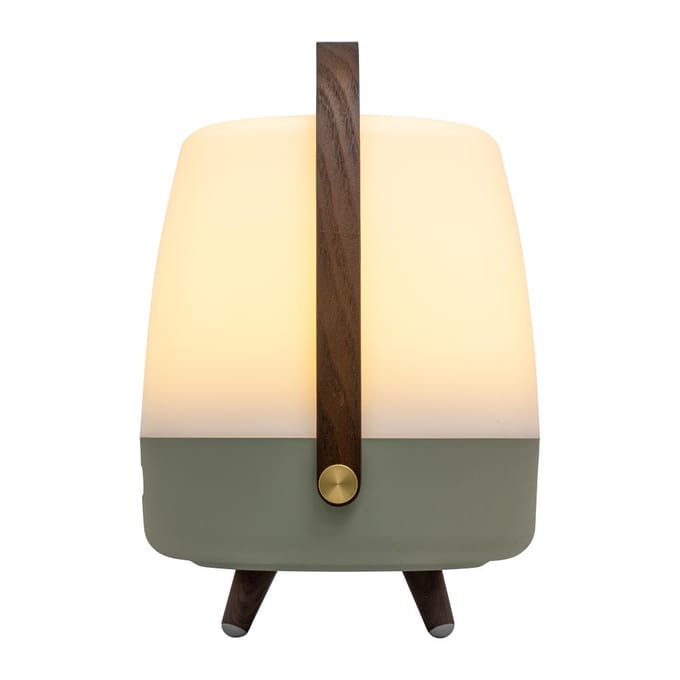 Kooduu Lite-Up Play - Draagbare Speaker Lamp - Krachtig Geluid - Warm Wit Licht - Petroleum