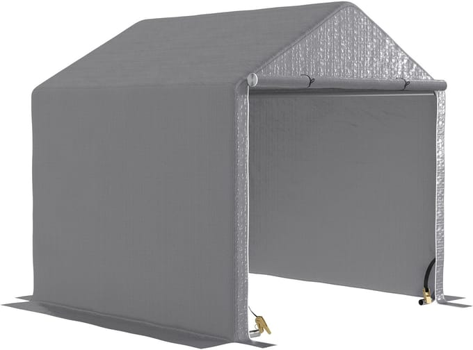 Outsunny tuintent - PE - 200x200x200cm - Grijs