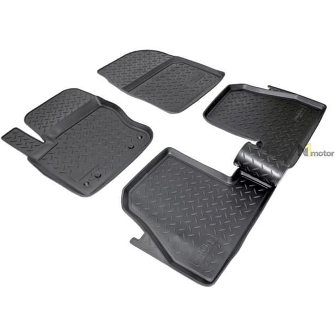 NORM Liners | Tapis De Sol En Caoutchouc TPE Toutes Saisones Pour Ford Focus 3 2010-2018 noir