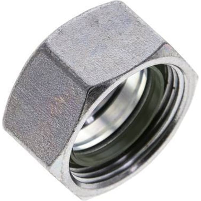 28 M36x2 End Cap Stalen FKM