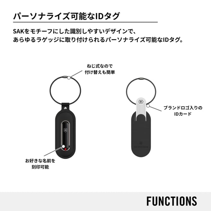 [Victorinox] Reizen Essentiële ID-tag