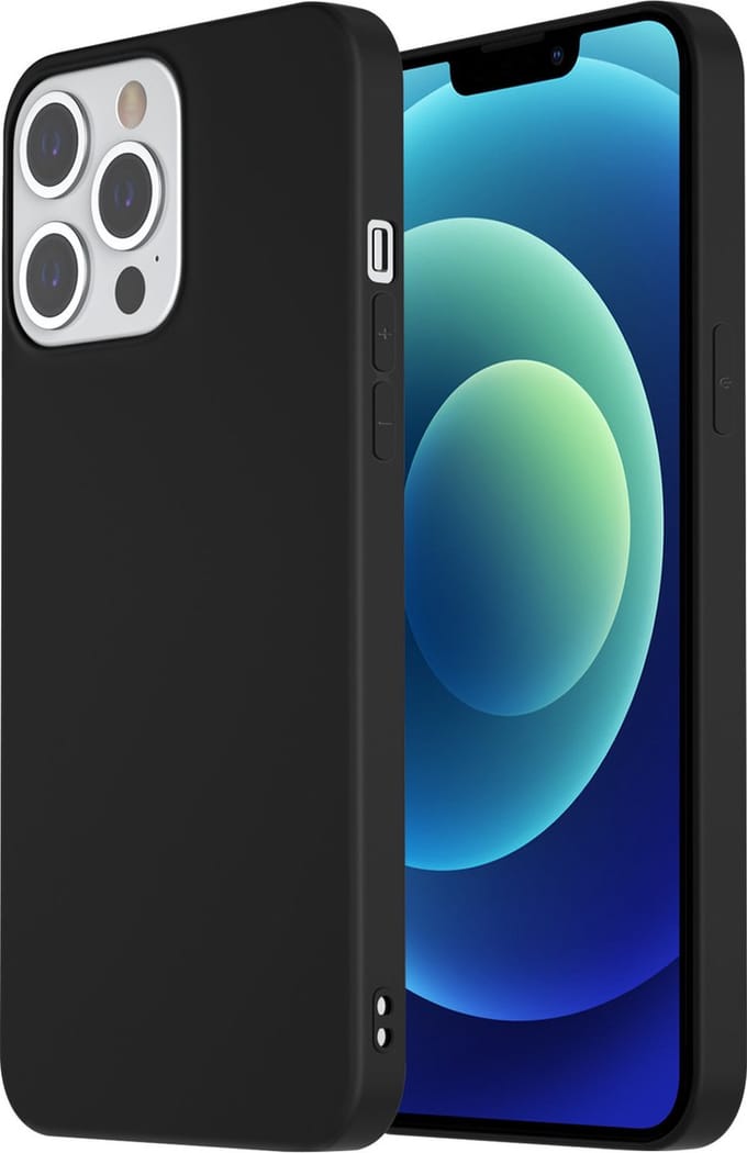 Zwart UNIQ Accessory hoesje voor iPhone 13 Pro - Backcover