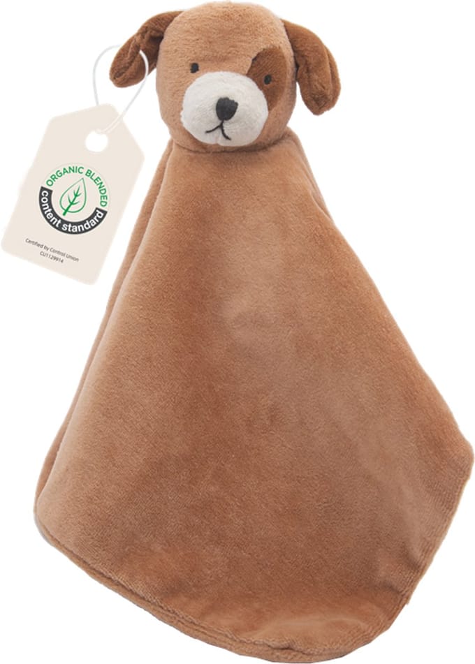 Cute since 1999 - Biologisch Knuffeldoekje - Diego de Hond - Doudou - 35 x 35 cm