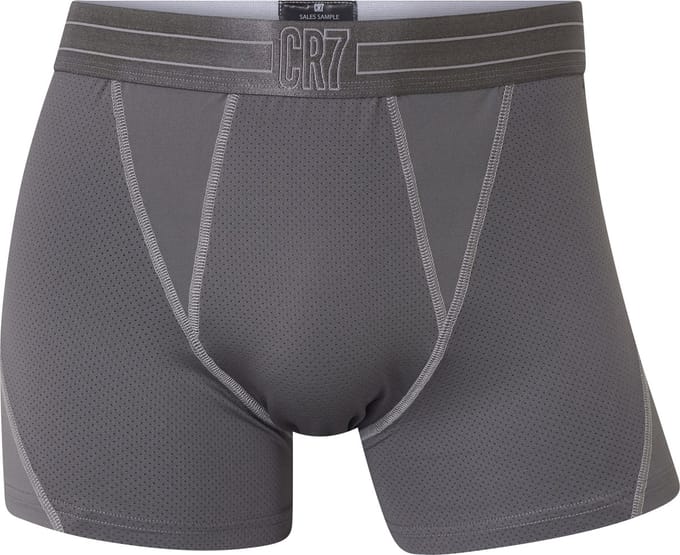 CR7 Fashion 2 pack Trunk Mesh Zwart-Grijs