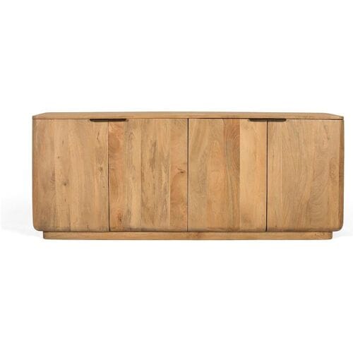 Giner y colomer Dressoir van mangohout, rustieke moderne stijl - 70x175x45