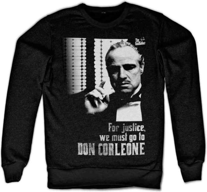 The Godfather Sweater/trui -M- For Justice Zwart