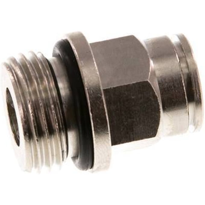 12mm x G1/2'' Messing Insteekfitting Buitendraad NBR [2 Stuks]