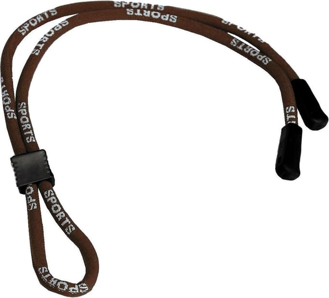 Fako Bijoux® - Brillenkoord - Nylon Tube - Sports - Bruin