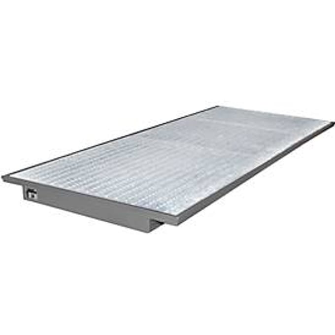 Hangende opvangbakken voor stelling type EHW 3300, grijs RAL7005