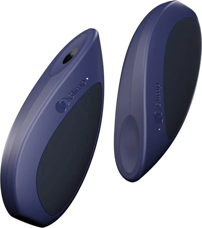 Glimp Pebbles: De slimme ademcoach in je handen - Midnight Blue