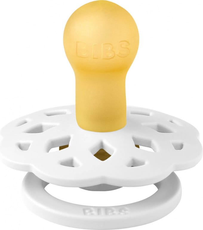 Bibs Fopspeen Boheme 0-6mnd White