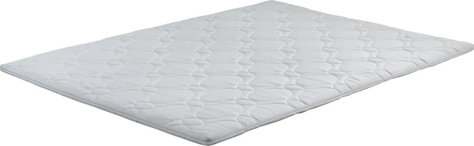 Topdekmatras Foam 160x200 Wit