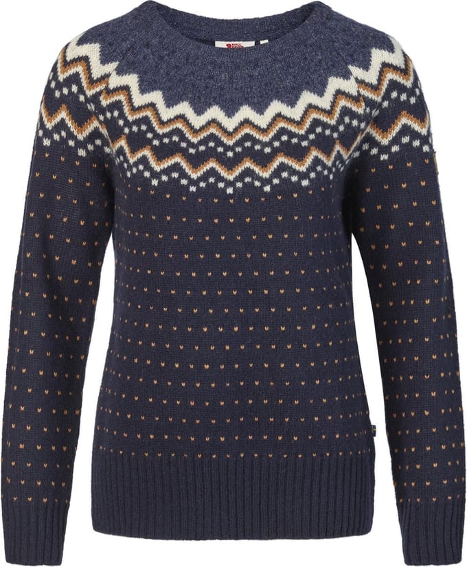 Fjallraven Övik Knit Sweater W Dames Outdoortrui - Maat S