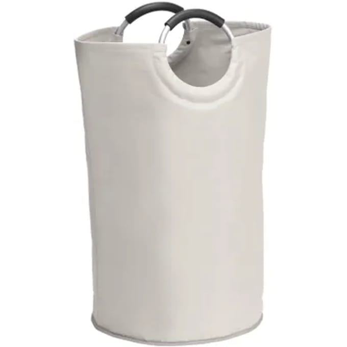 Wenko Wassorteerder Ecori - Bamboe/polyester - Zwart - 128l - 69x33x56.5cm