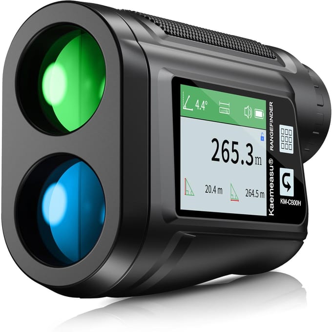 Golf Afstandsmeter met LCD Touchscreen 6x Vergroting 600M / 800M USB Oplaadbare Afstandsmeter 800 m
