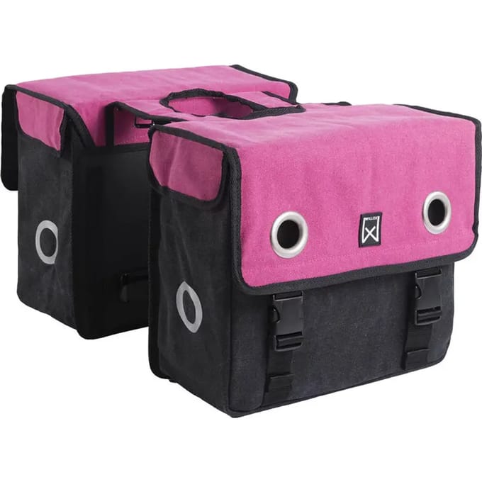 Dubbele bagagedrager tas Willex Canvas