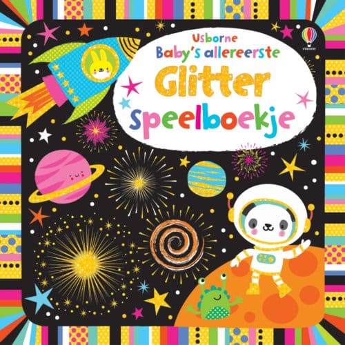 Glitter - Baby's Allereerste Speel- En Voelboekje