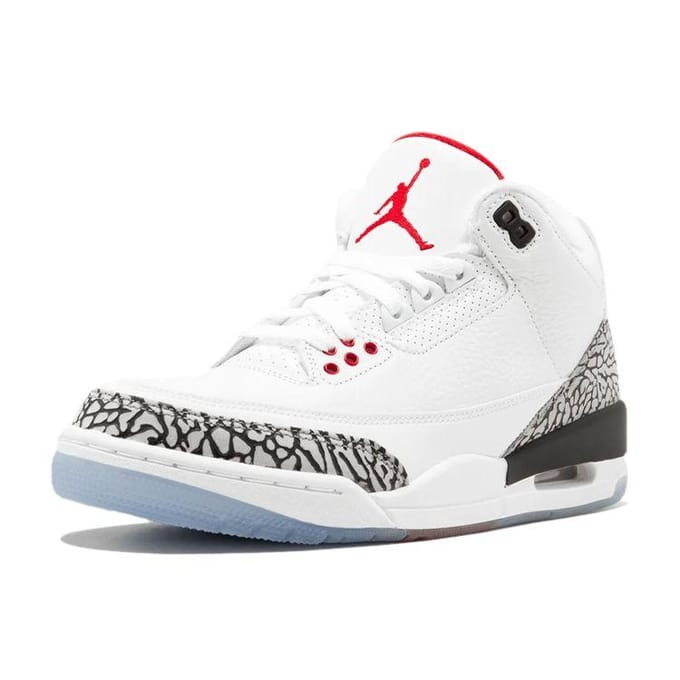 Jordan 3 Retro Free Throw Line White Cement 923096-101 42.5