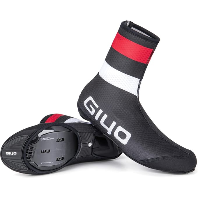 Couvre-chaussures de vélo imperméables et chauds pour l'hiver, couvre-chaussures de vélo de route et VTT L gray