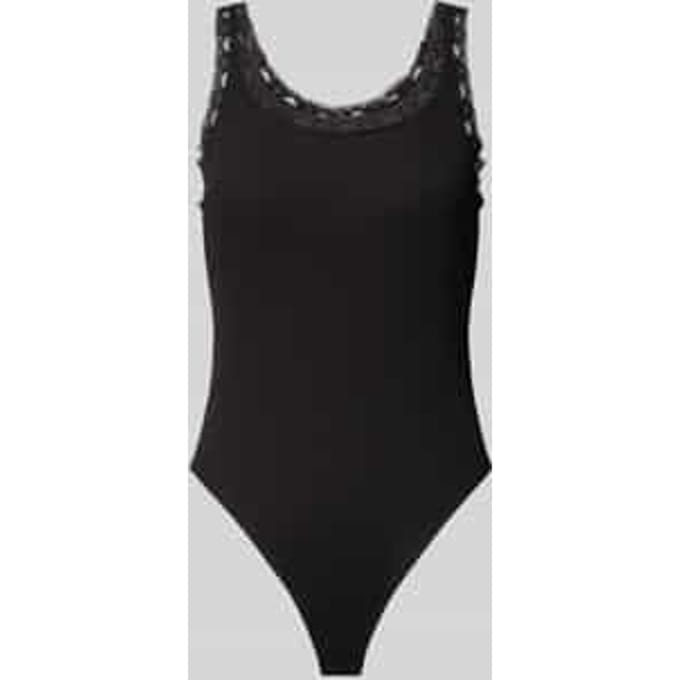 Slim fit body van katoenmix model 'VINI'