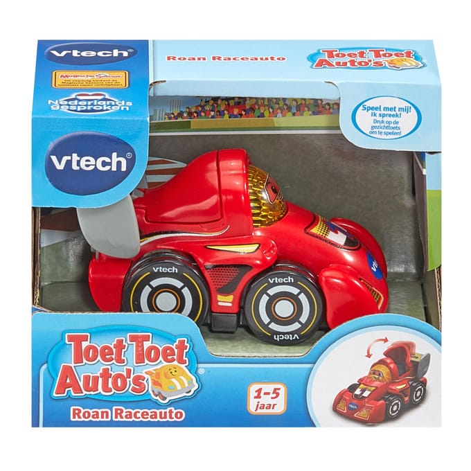 VTech Toot-Toot auto's Roan raceauto speelfiguur - veelkleurig
