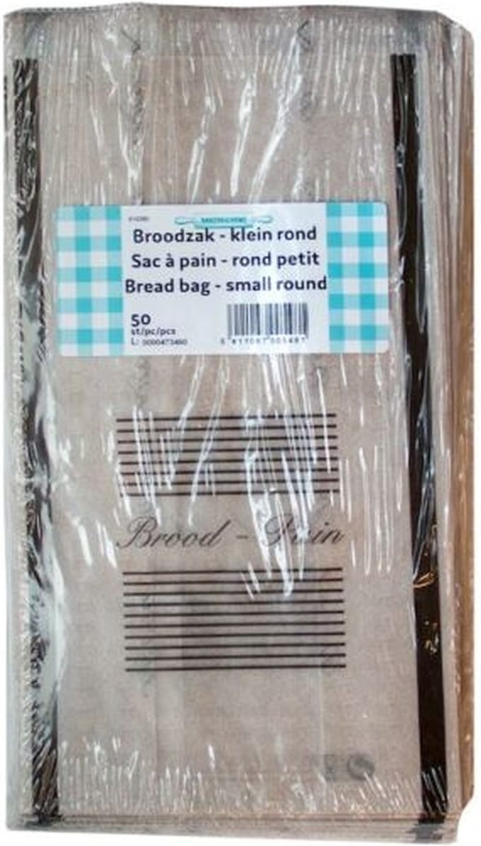 Bakers@home broodzakken klein - 50 stuks