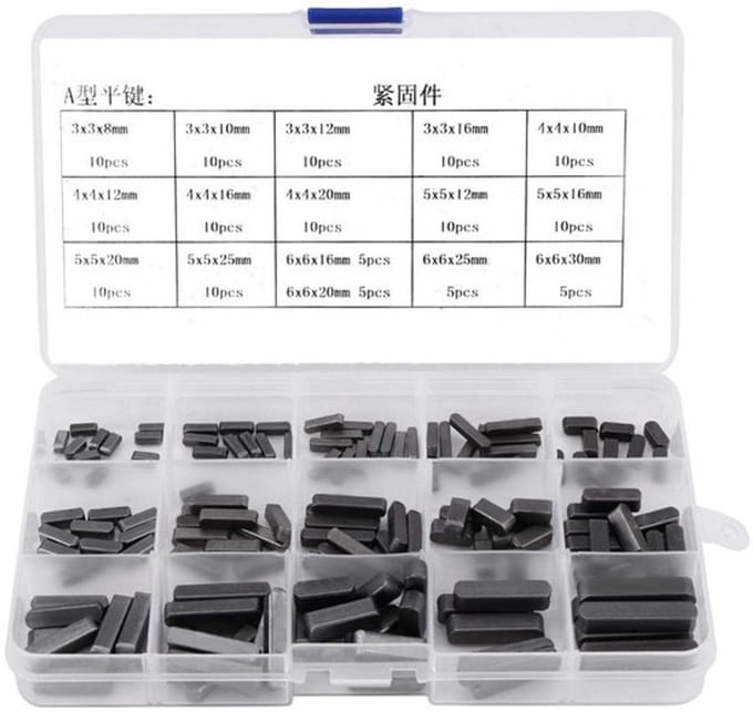 Dailygoody - 140-delige Sleutelset - Rvs Parallel Sloten met Diverse